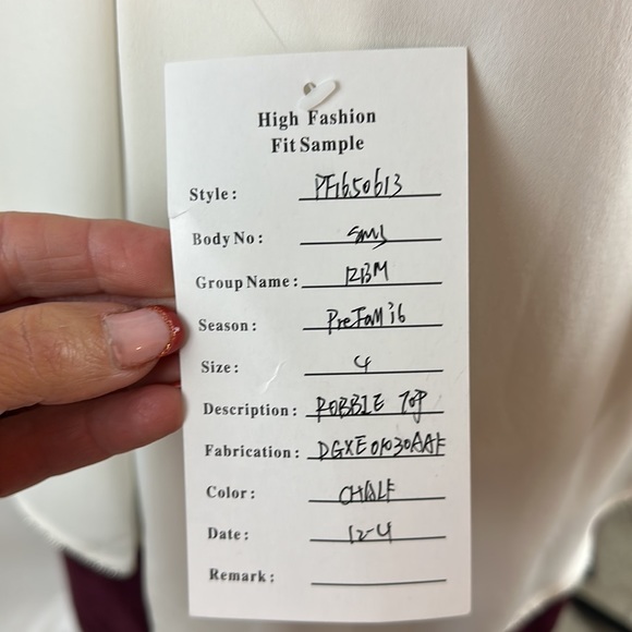 Rebecca Minkoff Cream Strappy High Fashion Sexy Camisole Semisheer Layer… - Picture 9 of 11